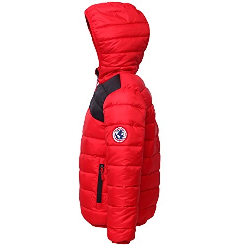 Image of Rokka&Rolla Boys' Reversible Lightweight Water-Resistant Puffer Jacket