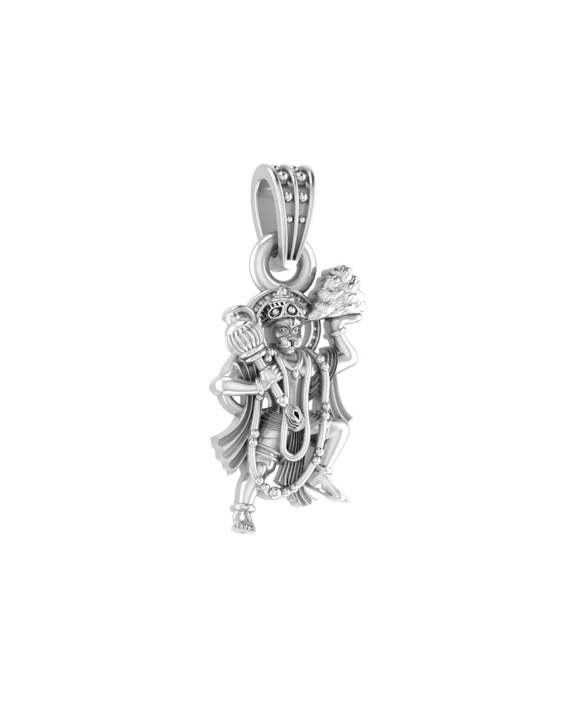 Pendentif Hanuman argent 925 Mtrolls 600652867, collier divinité hindoue petit format 8,6 g