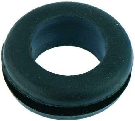 9mm Cable Open Style Rubber Wiring Grommet DIY (Pack of 25)
