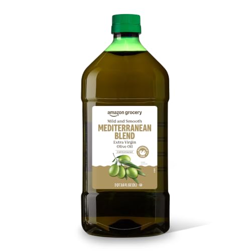 Amazon Grocery Mediterranean Extra Virgin Olive Oil, 68 Fl Oz (2L)