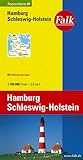  Falk Regionalkarte Hamburg, Schleswig-Holstein 1:150 000