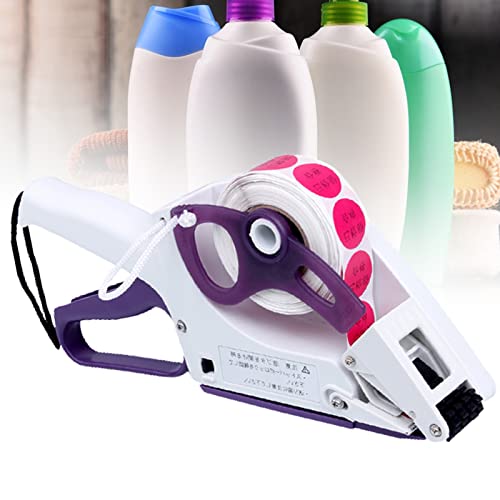 Etichettatrice per bottiglie rotonde con applicatore di etichette strumento manuale per spogliarellista per abbigliamento gioielli supermercato -