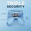 Voyager Step-in Pet Harness - All Weather Mesh, Adjustable Step in Harness for Cats and Dogs by Best Pet Supplies - 307S Baby Blue, XS #2