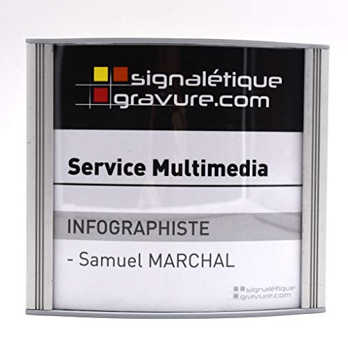 Plaque personnalisable Eternity Classic idéale pour orienter vos clients