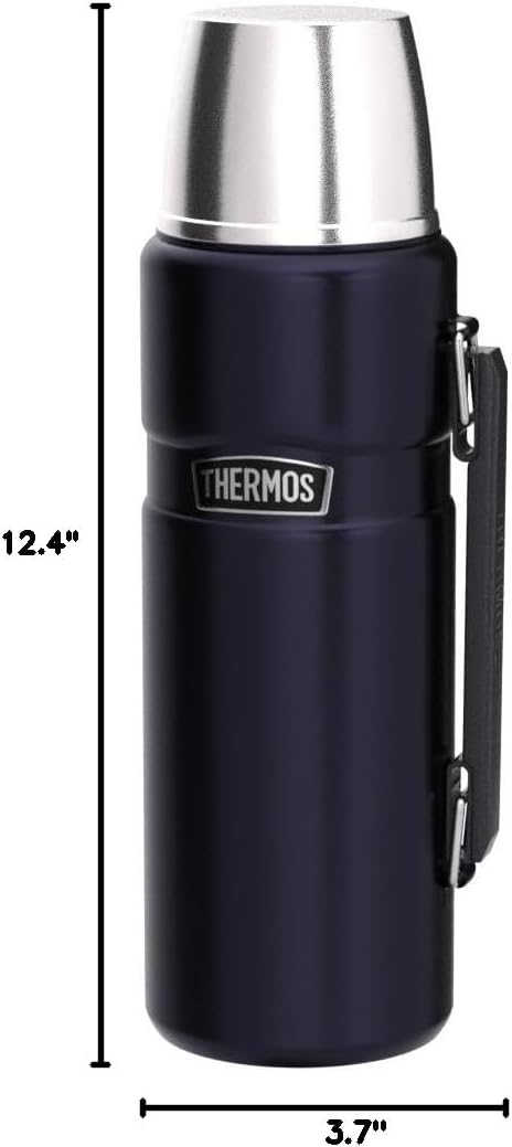 Thermos Outdoor Series Stainless Steel Bottle, 1.2L Midnight Blue ROB-001 MDB