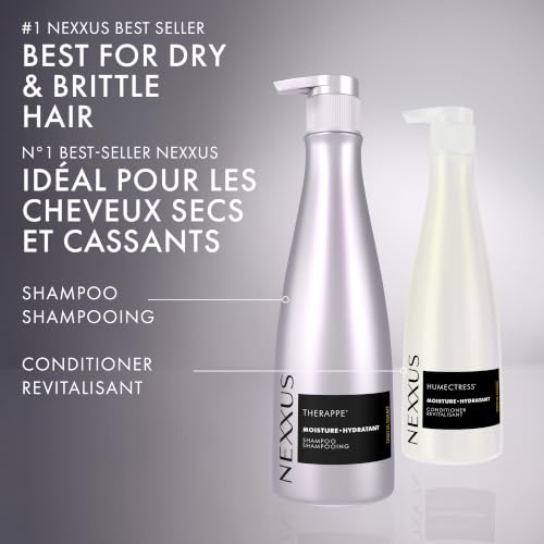 Nexxus Shampoo, for dry hair, Therappe, Silicone-Free with 24H Moisture, 400ml by Nexxus - Image 7