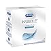 Durex Invisible with Silver Lunamax Pocket Case, Premium Lubricated Sheer Latex Condoms-16 Count