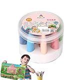 Générique Crayons Cacahuètes Lavables Pour - Pastels À L'Huile Et Crayons De Dessin Prise Facile Pour Petites Mains | Couleurs Vives Faites De Synthétique Naturelle | Cadeau D'Art Parfait Pour