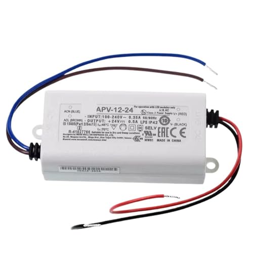 Alimentation à découpage APV-12 pour ruban LED et éclairage de meubles de cuisine