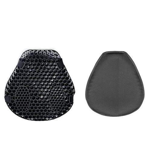 Funda de gel para asiento de moto que alivia el dolor en viajes