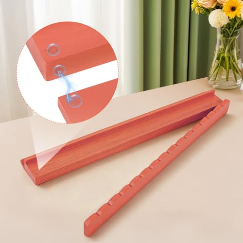 Set de 4 Soportes de Madera para Fichas de Mahjong miniatura 4