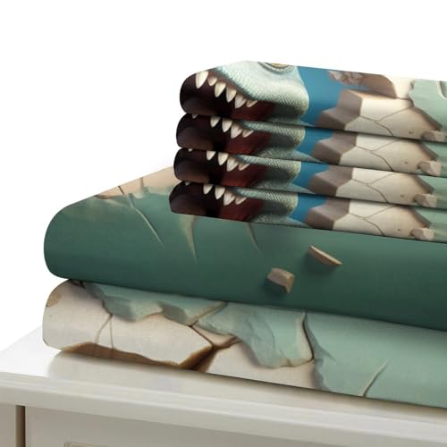 Parure de lit en microfibre douce et résistante à fermeture éclair
