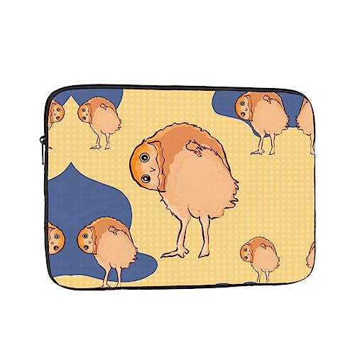 Crooked Owl Laptop Sleeve Case 15 Inch Suitable For Notebook Computer Tablet Traveling Carrying Simple Case