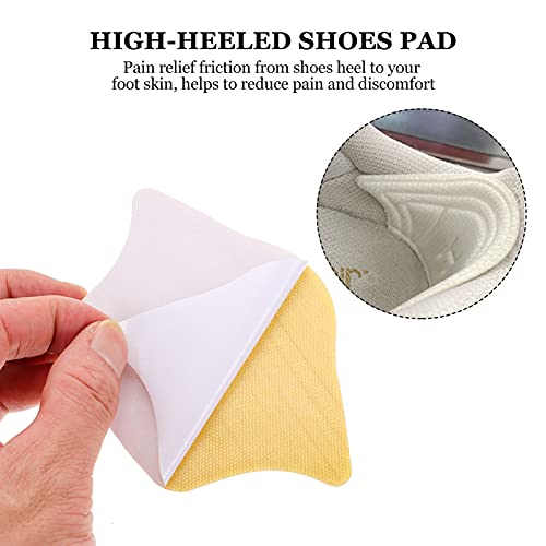 DOITOOL 3 Pares Heel Cushion Pads Auto- Adesivo Sapato Insere Liners para Um Pouco Maior Sapatos Cui