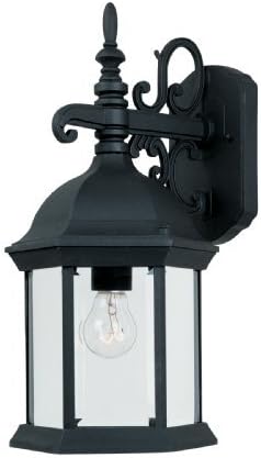 Designers Fountain 2971-BK Devonshire Wall Lanterns, Black by Designers Fountain