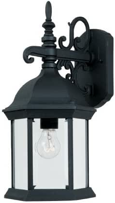 Designers Fountain 2971-BK Devonshire Wall Lanterns, Black by Designers Fountain