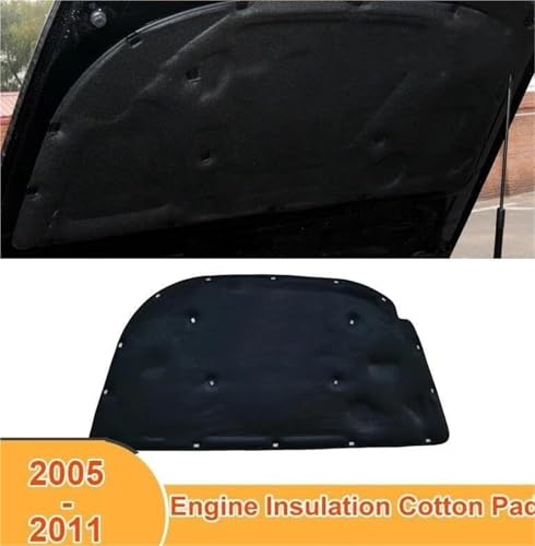 Tapis isolant phonique moteur réduit le bruit sur Audi A6 C6