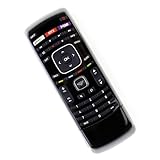 PERFASCIN XRT302 QWERTY Keyboard Remote Control Compatible with Vizio TV E601i-A3 E701i-A3 E650i-A2 D650i-B2 M420SV M470SV M550SV M320SR M370SR M420SR E3D320VX E552VL E472VL M470VSE M650VSE M550VSE