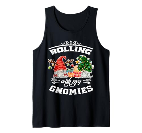 Nains de Noël Arbre de Noël roulant avec mes nains de Noël Pyjama Débardeur
