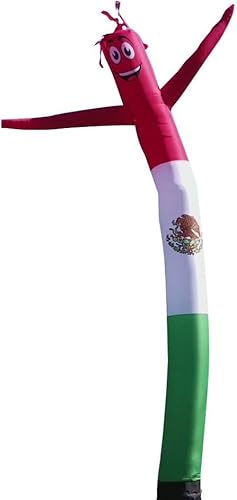 México - Marioneta inflable de 20 pies de alto para hombre, juguete de bailarín para exteriores, solo bailarín de repuesto
