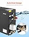 VEVOR Steam Generator, 4 kW Steam Shower System with Controller for Home Sauna Bath Spa, Commercial Auto Drain Kit with Overheat, Dry-Run & Overpressure Protection, 10 Min to 24h Efficient, Black