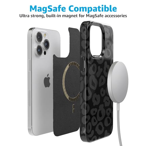 Casely iPhone 15 Pro Case | Into the Wild | Black Leopard | Compatible with MagSafe | Classic Ultra Slim Design by Casely - Used condition - Image 6