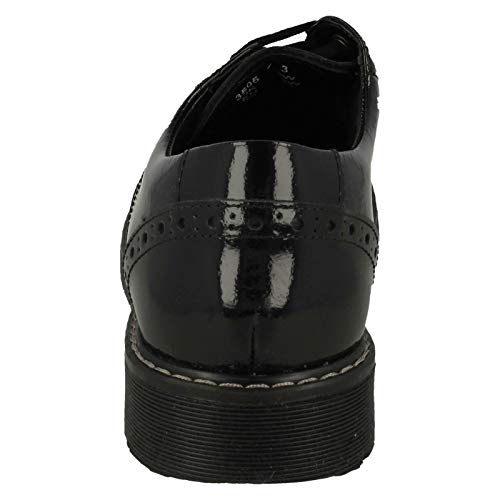 Angry Angels Impulsive II Girls Senior School Shoes Junior 6/39 Black Patent Medium2