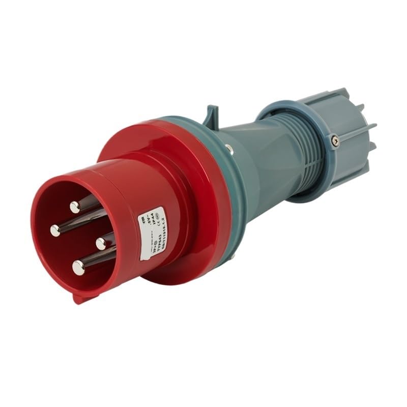 63A 4-pin Aviation Industry Plug Connector IP44(Concealed Plug IP44)