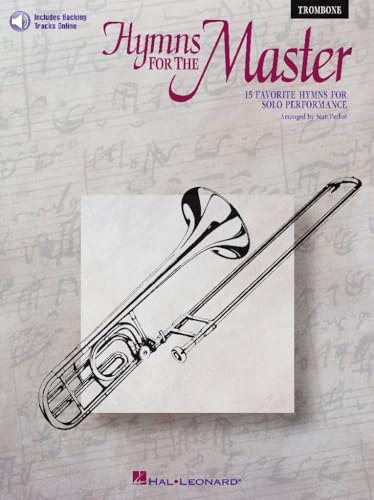 Hymns for the Master - Trombone Book/Online Audio