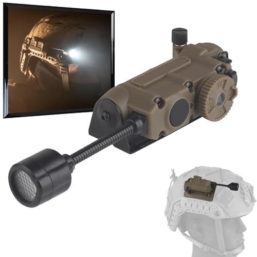 Lampe casque airsoft 5 en 1 WLXW pour libérer vos mains pendant les assauts