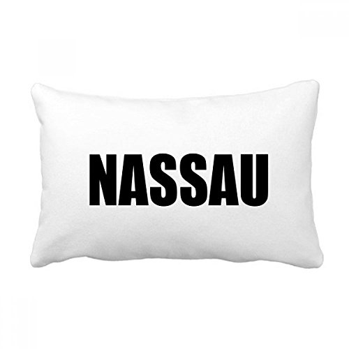 Oreiller lombaire Nassau Bahamas pour soulager le dos sur le canapé