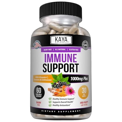Kaya Naturals Elderberry Immune Support 60 capsules