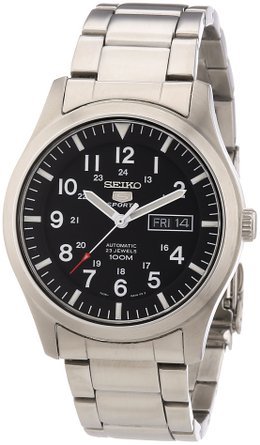 �Z�C�R�[ Seiko 5 AutomaticBlack Dial Stainless Steel Mens Watch SNZG13K1 �j�� �����Y �r���v �y���s�A���i�z