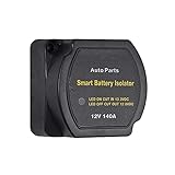 Duradero rentable JUNJUNSTORE ZwjStore 1 2V 140A Relé de Carga separada de Voltaje Vsr for Carper Car Smart BATERY BATERY AISLAADOR Carga 2 BATERÍA BANTE AUTOMOTES AUTOMÁTICAS (Color : 1Pcs Relay)