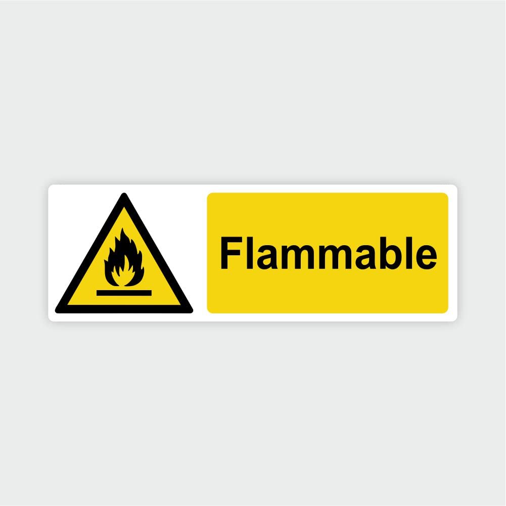 BIRD'S MIND Sign Board Flammable Safety Signature Board with Strong Double Sided Tape for Walls signage for warning message sign board (L x H 30 X 15 CM)