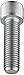 304 Stainless Steel Socket Cap Screw, Internal Hex Drive, Meets DIN 912, 5mm Length, Fully Threaded, M1.6-0.35 Metric Coarse Threads (Pack of 100)