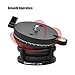 LB-75R 360 Panoramic Leveling Base Tripod Head 33 lbs (15kg) Load Capacity