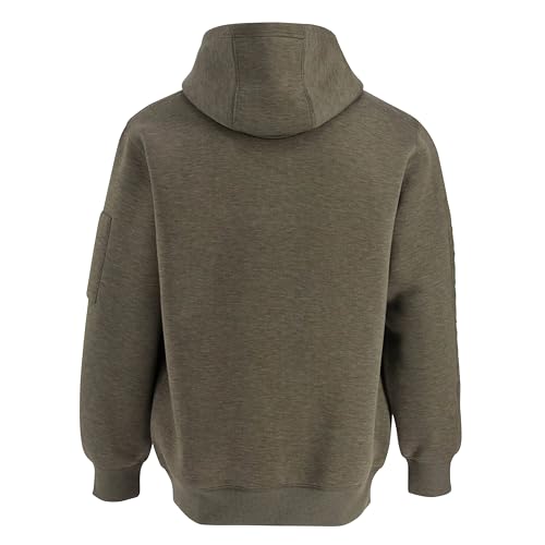 Thorogood Men's Durable Water Repellent Snap Neck Performance Pullover Hoodie2