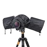 WZT Professional Camera Waterproof Rain Cover for Canon Nikon Pentax DSLR Cameras Shield, Great for Rain Dirt Sand Snow Protection