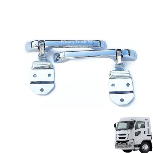 美品❗ISUZU いすゞファイブスターギガ　トラバースグリップ左右セット Amazon.co.jp: いすゞ ファイブスターギガ メッキ フロントグリップ