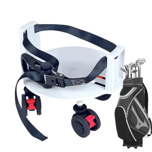 Base de equipo de golf con rodamiento 360 que facilita el entrenamiento en el club