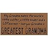 Watchover Voodoo 3-Inch Greatest Grandma - Handcrafted Gift to Bring Good Luck and Positivity Everywhere You Go