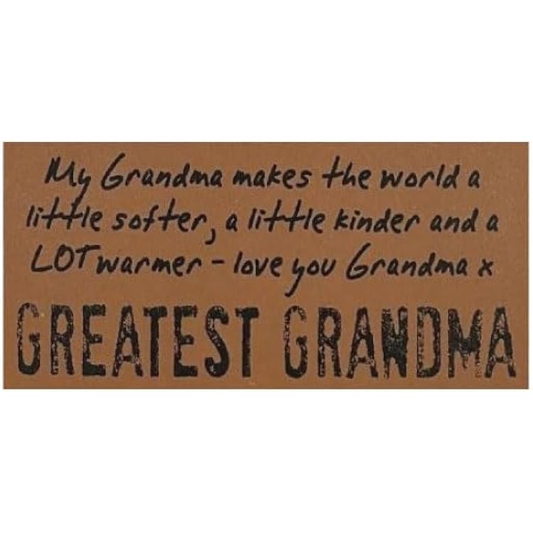Watchover Voodoo 3-Inch Greatest Grandma - Handcrafted Gift to Bring Good Luck and Positivity Everywhere You Go