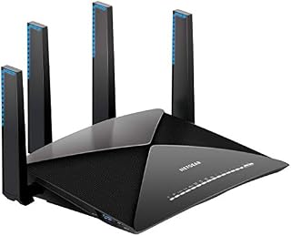 NETGEAR Nighthawk X10 AD7200 802.11ac/ad Quad-Stream WiFi Router, 1.7GHz Quad-core Processor, Plex Media