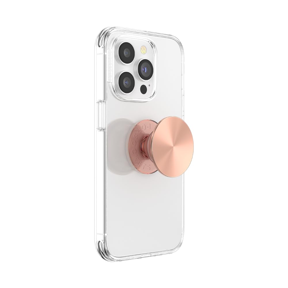 PopSockets: PopGrip - Rozkładany uchwyt i podstawka do telefonów oraz tabletów z wymiennymi krążkami PopTops - Aluminum Nigiri