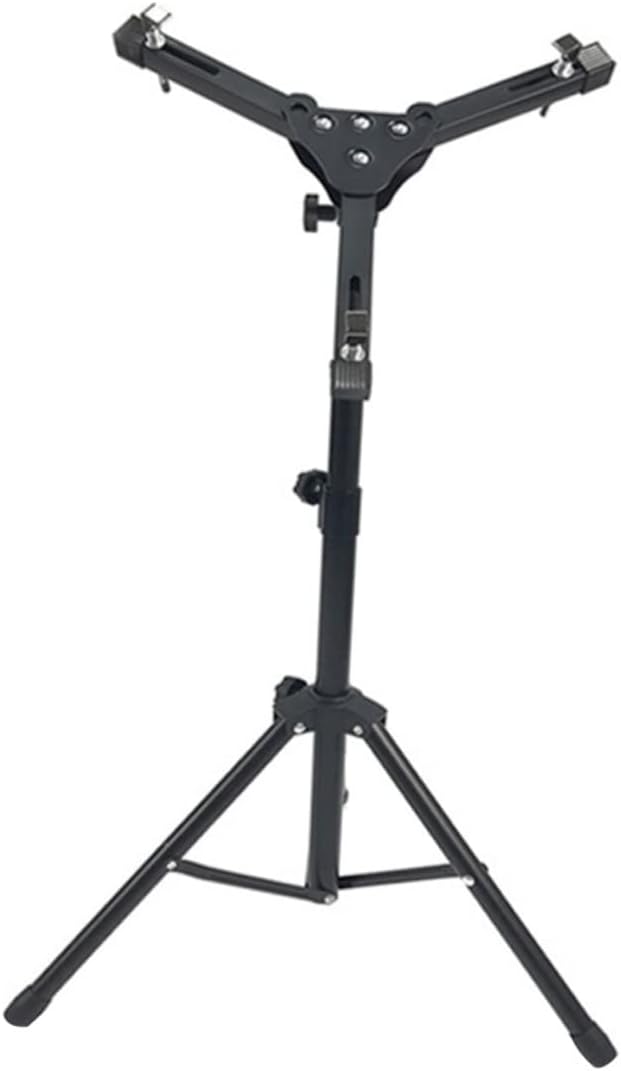 Snare Drum Rack for Dumb Drum Practice Pad Stand Rubber Base Easy to Assemble for Drummers