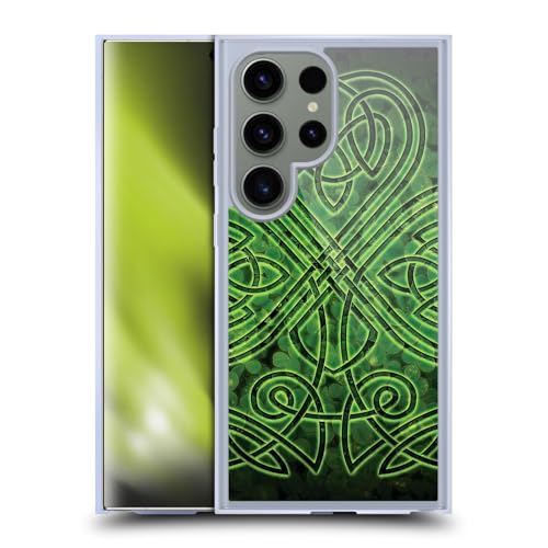 Coque Samsung S24 Ultra Anti-Rayures MagSafe Trèfle Celtique Gel TPU