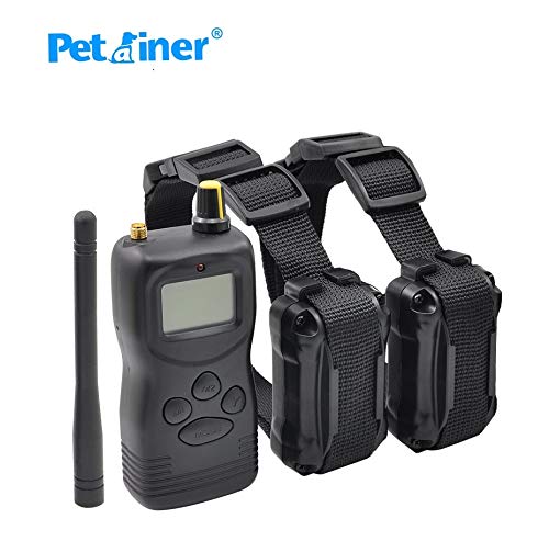 Petrainer ipets pet900 Original, 1000 mètres A Piles pour 1, 2 ou 3 Chiens à la Fois  3 Modes  Fonctionnement Simple. Fonction mémoire