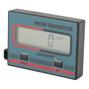 Ftvogue Digitaler Drehzahlmesser -2000DXF