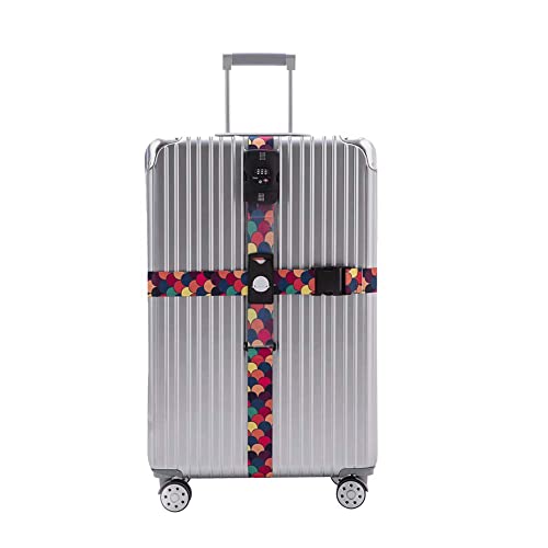 Travelkin Cross Luggage Straps Tsa Approved,Elastic Suitcase Belt Fit 20-32Inch #TOP1